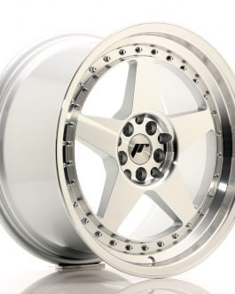 JR Wheels JR6 18×9,5 ET40 5×112/114,3 Silver Machined Face